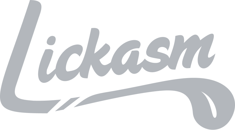 Lickasm logo hover